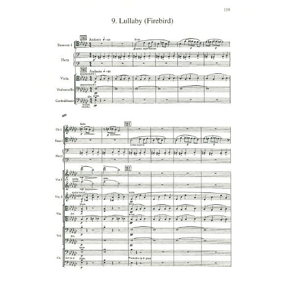 Edition Eulenburg Strawinsky Der Feuervogel