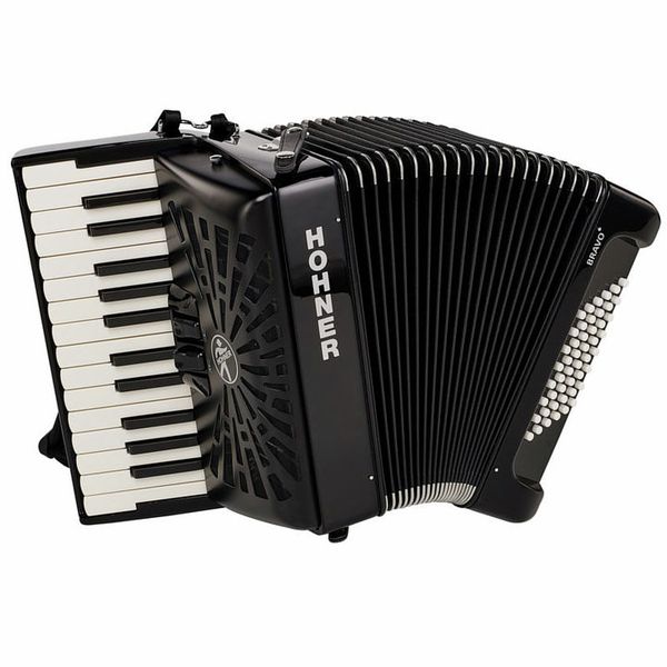 Hohner Bravo II 48 black Set