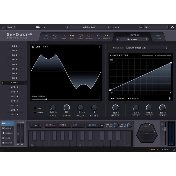 Sound Particles SkyDust 3D