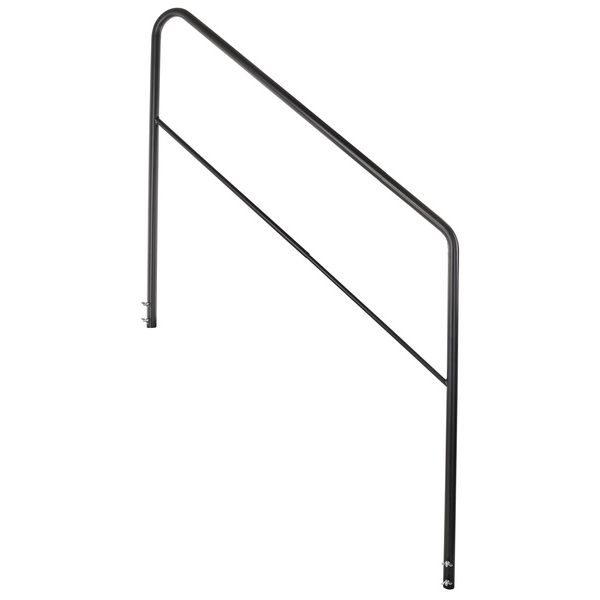 Stageworx Stair Railing 3 - 6 Steps Bk