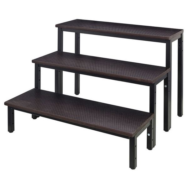 Stageworx Stairs 20 40 60cm Bk
