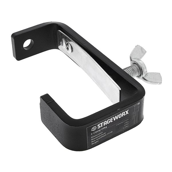 Stageworx C-Clamp 60kg black