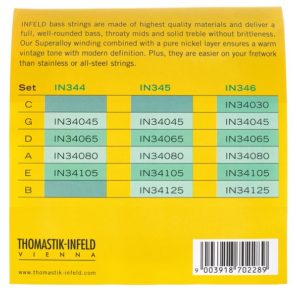 Thomastik IN345 Superalloy