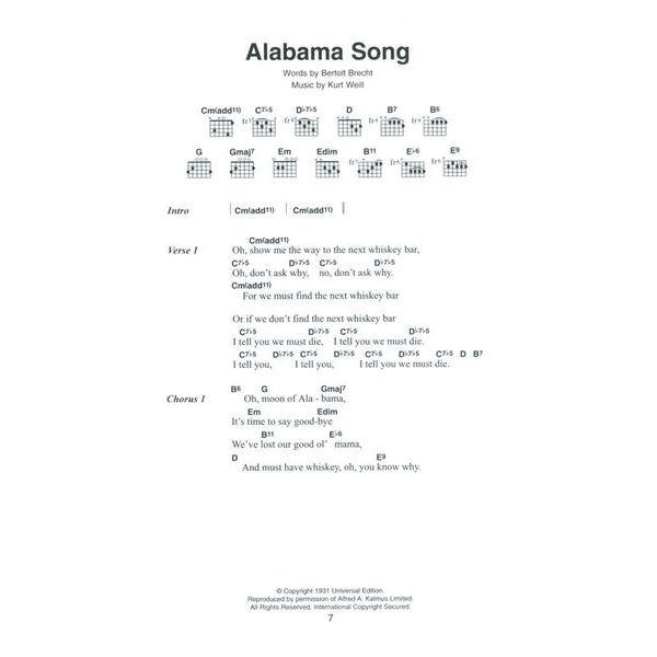 Wise Publications Little Black David Bowie