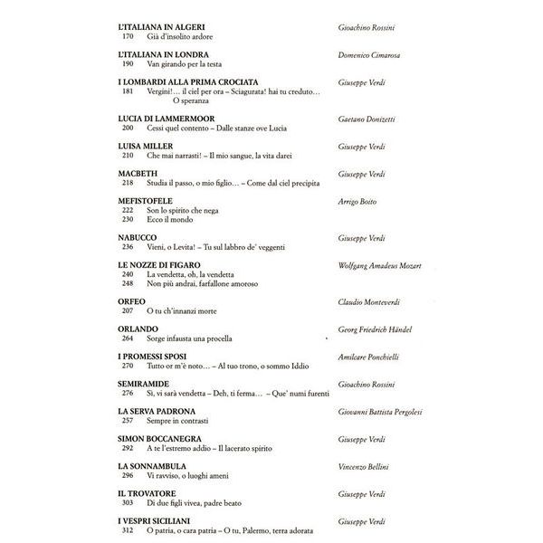 Ricordi Opera Italiana Bass