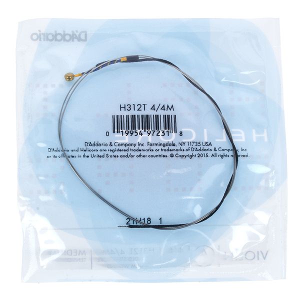 Daddario Helicore Vn A 4/4 med Titanium