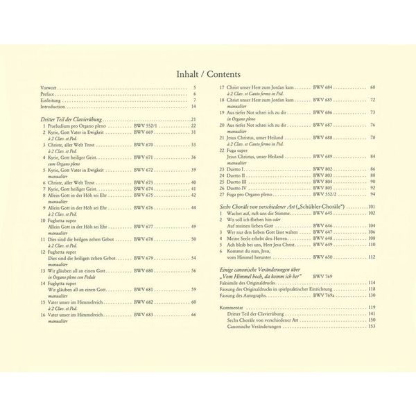 Breitkopf & Hrtel Bach Smtliche Orgelwerke