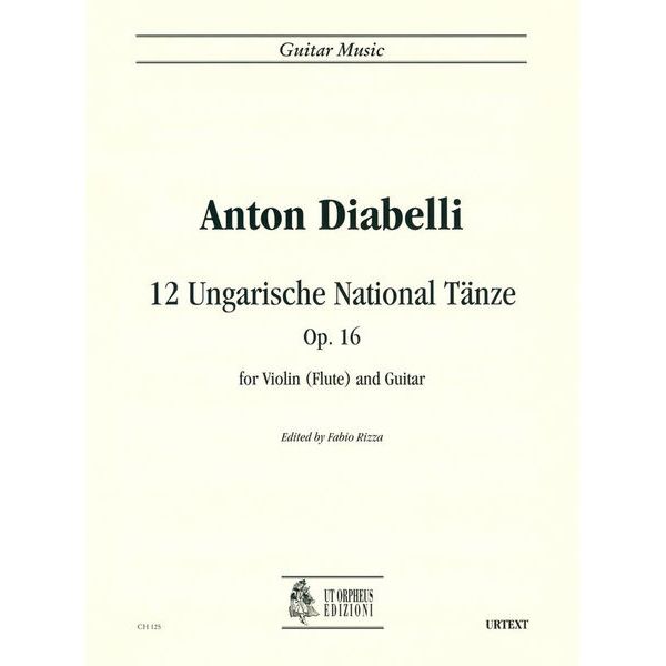 UT Orpheus Edizioni Diabelli 12 Ungarische Tnze