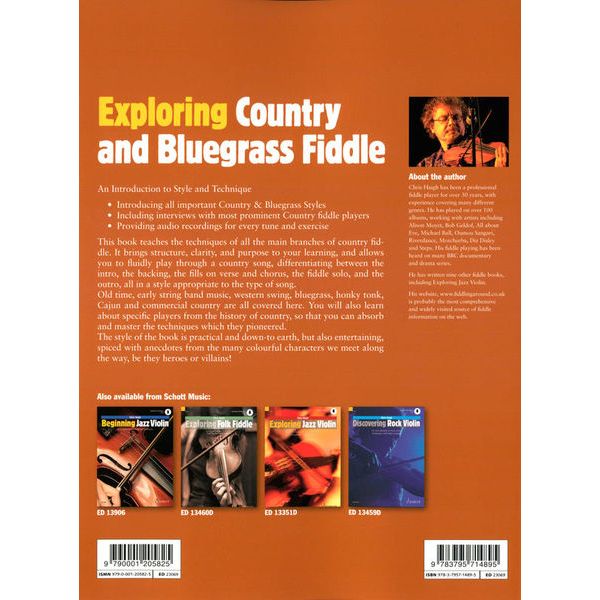 Schott Exploring Country Fiddle