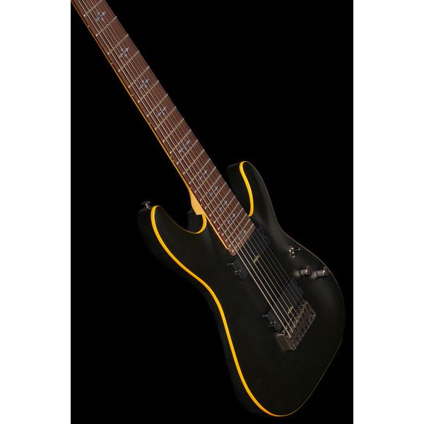 Schecter Demon-8 Aged Black Satin