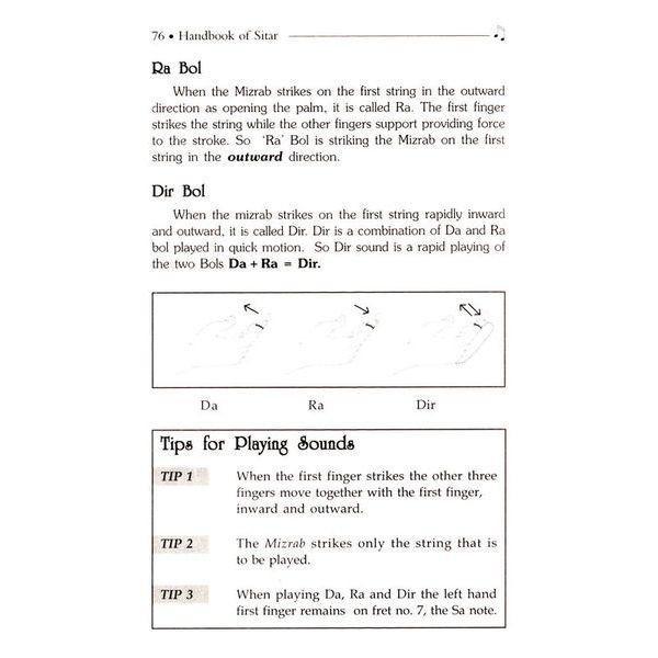 Pankaj Publications Handbook of Sitar
