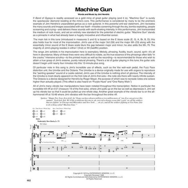 Hal Leonard Jimi Hendrix Complete Scores