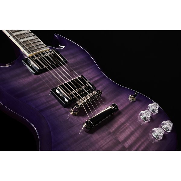 Epiphone SG Modern Figured Purple Burst