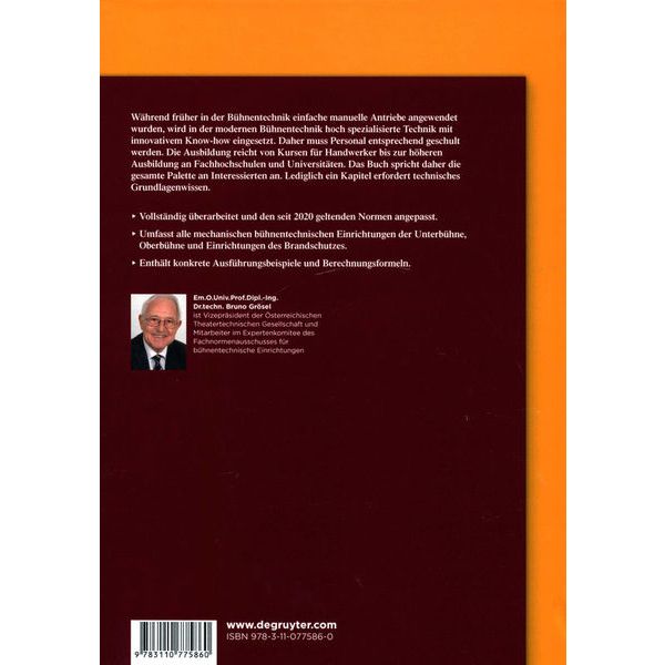 De Gruyter Bühnentechnik