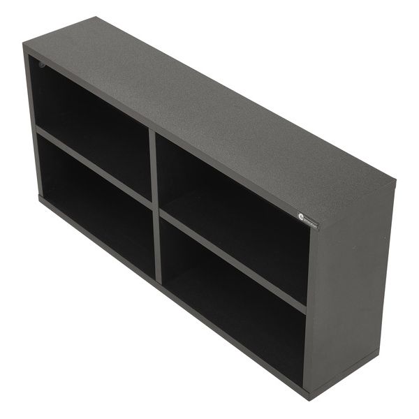 Fun Generation CD Shelf Four Black