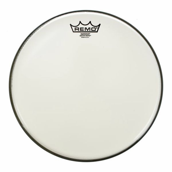 Remo 12" Emperor White Smooth