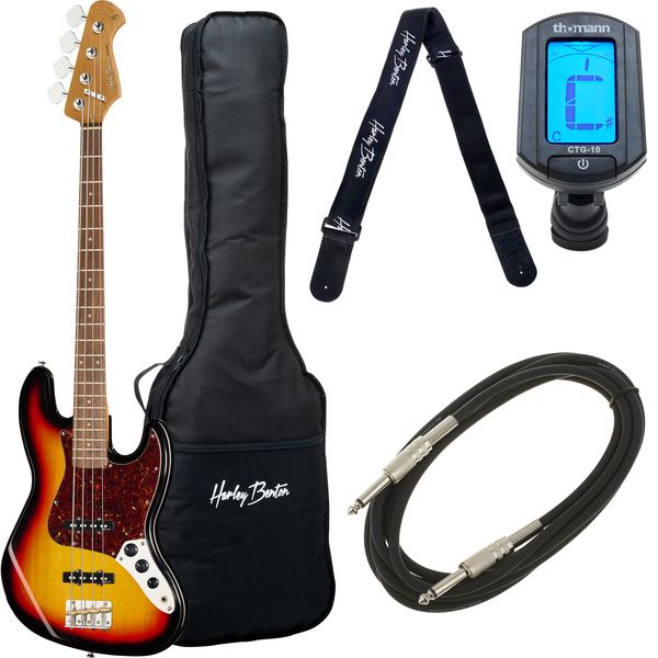 Harley Benton JB-62 SB Bundle