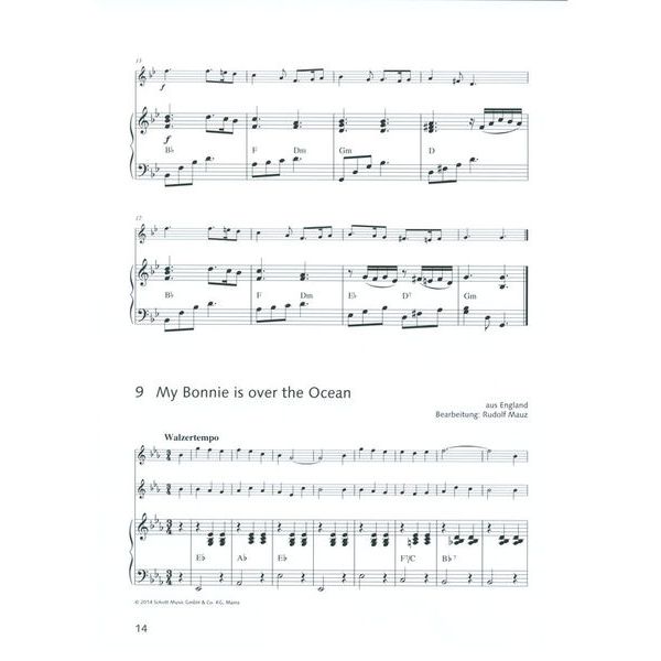 Schott Fröhliche Klarinette Spiel 3