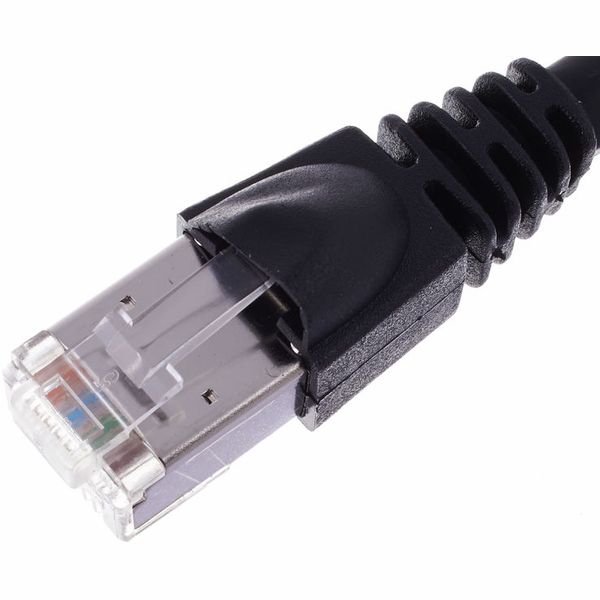 Telegrtner CAT6A Patchkabel 50m, sw