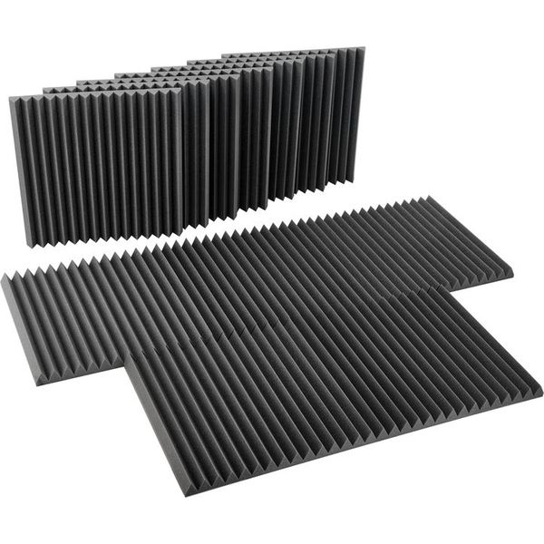 Auralex Acoustics 2" Studiofoam Wedges Charcoal