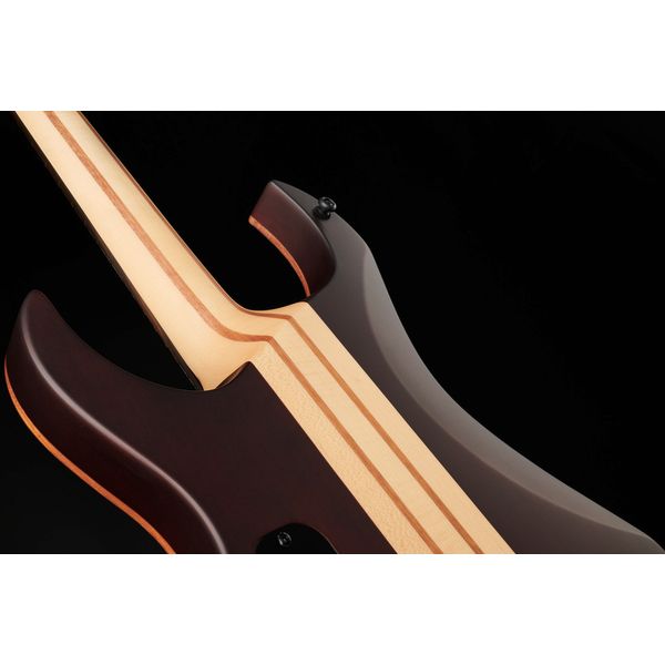 Harley Benton Amarok-6 BKRD Quilted B w/Bag