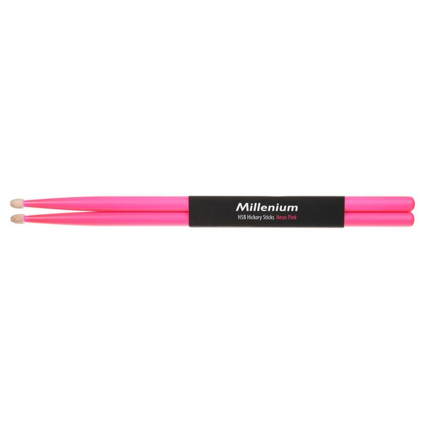 Millenium H5B Hickory Sticks Neon Pink