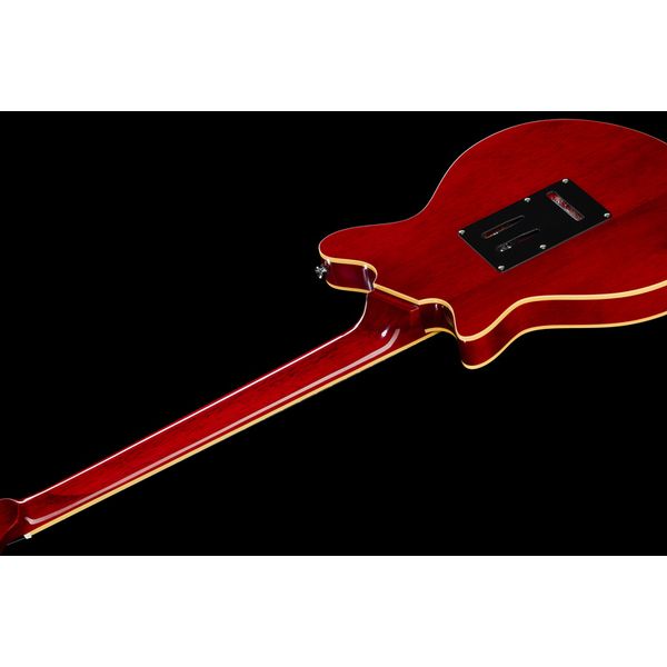 Harley Benton BM-75 Trans Red Deluxe w/Bag