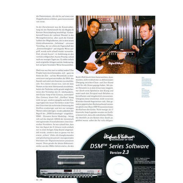 Hughes&Kettner Into The Blue DE