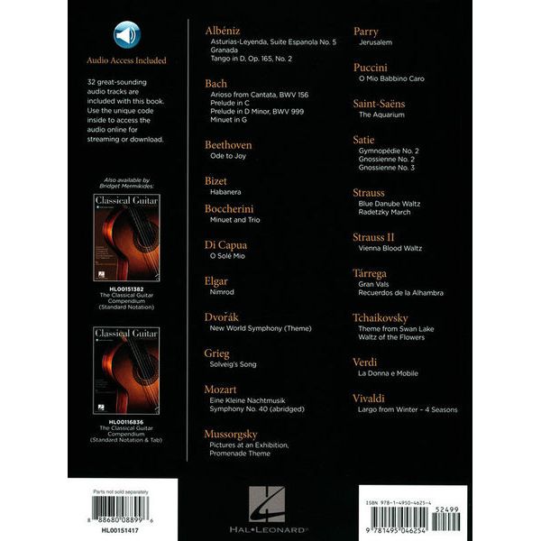 Hal Leonard Classical Guitar Anthology