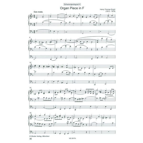 Strube Verlag Orgel spielen mit Hand und Fu