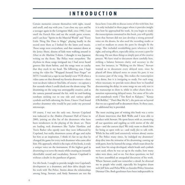 Hudson Music Stewart Copeland Drums