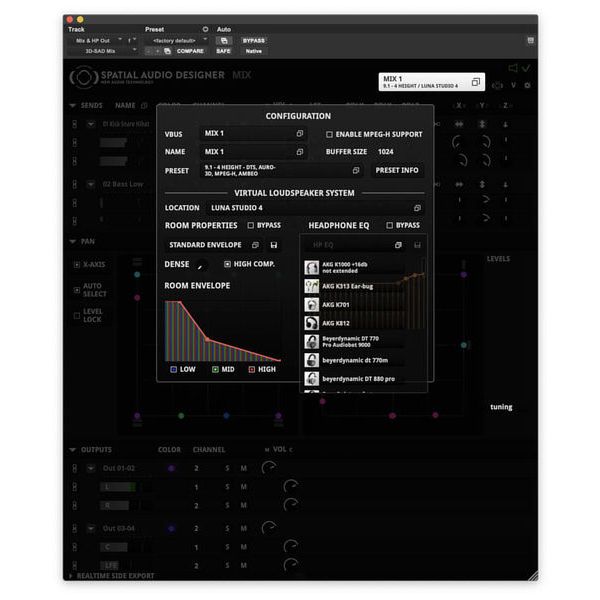 New Audio Technology Spatial Audio Designer - Prod+