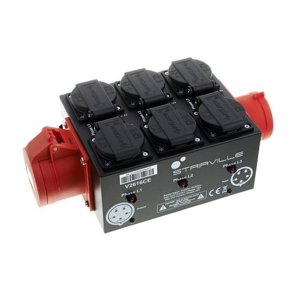 Stairville V2616BE CE CEE Split Box