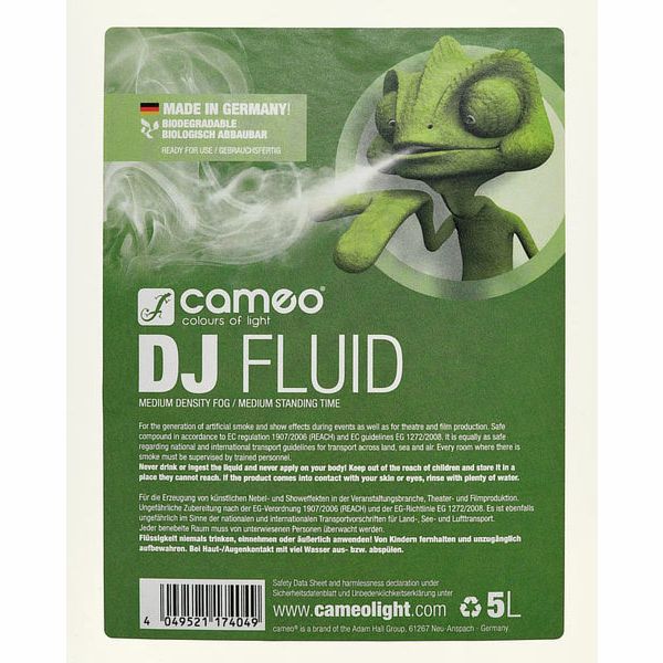 Cameo  DJ Fluid 5L