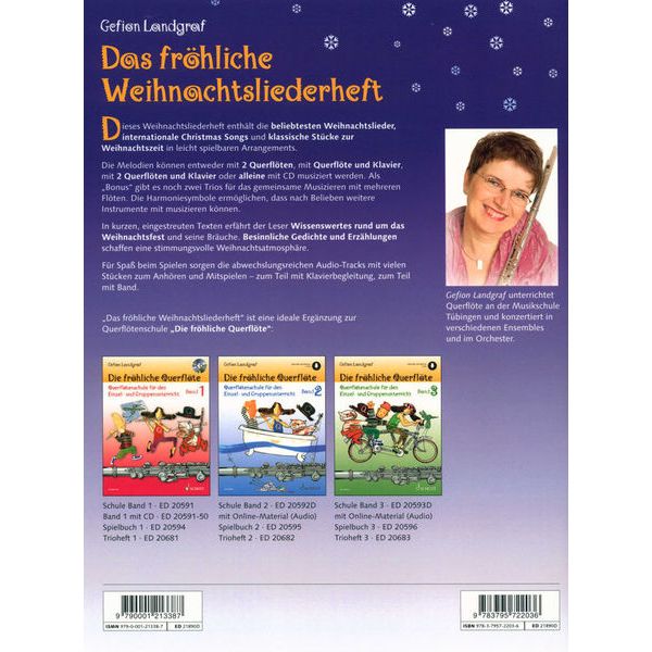 Schott Fr&ouml;hliche Weihnachtslieder Fl