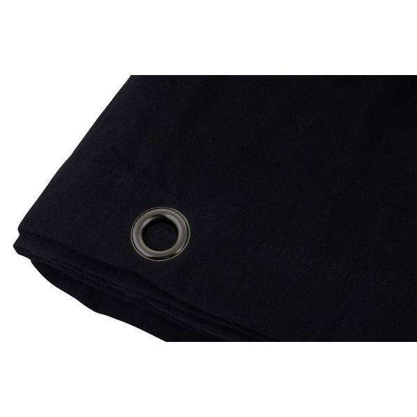 Stairville Curtain 160g/m 2.0x3.0m Bk