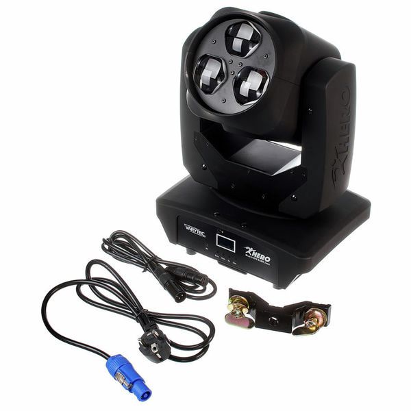 Varytec Hero Wash 340FX RGBW Zo Bundle