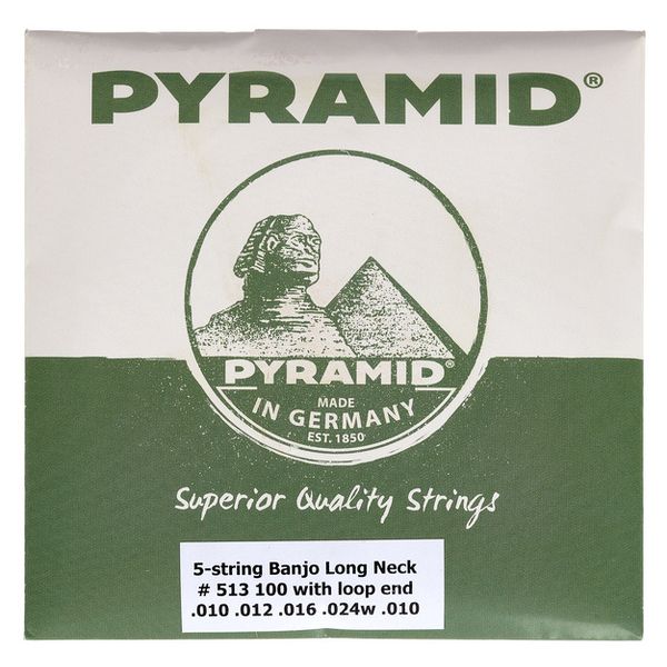 Pyramid Long Neck 5-string Banjo Set