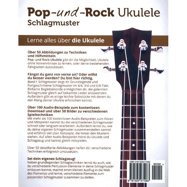 Elisabeth Pfeiffer  Pop- und Rock Ukulele Schlag