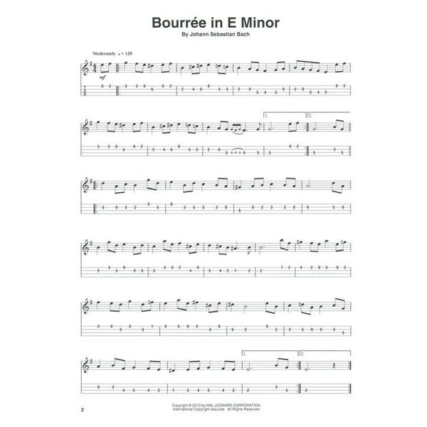 Hal Leonard Mandolin Play-Along J. S. Bach