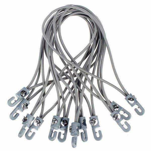 Stairville Spannfix  4mm Grey 12 pcs