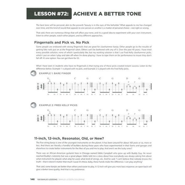 Hal Leonard 100 Banjo Lessons