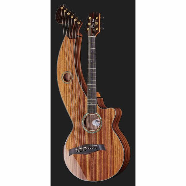 Timberline Guitars T70HGc-e Harp Guitar
