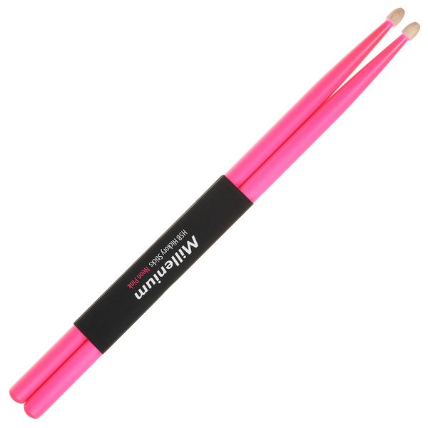Millenium H5B Hickory Sticks Neon Pink