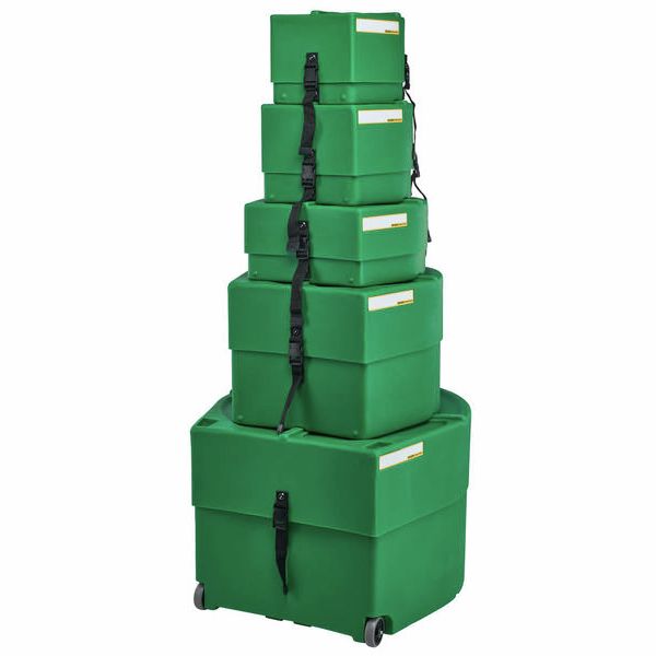 Hardcase HRockFus3 F.Lined Set D.Green