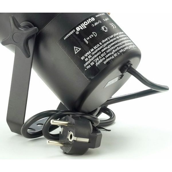 Eurolite PAR36 Pinspot incl. Bulb BK
