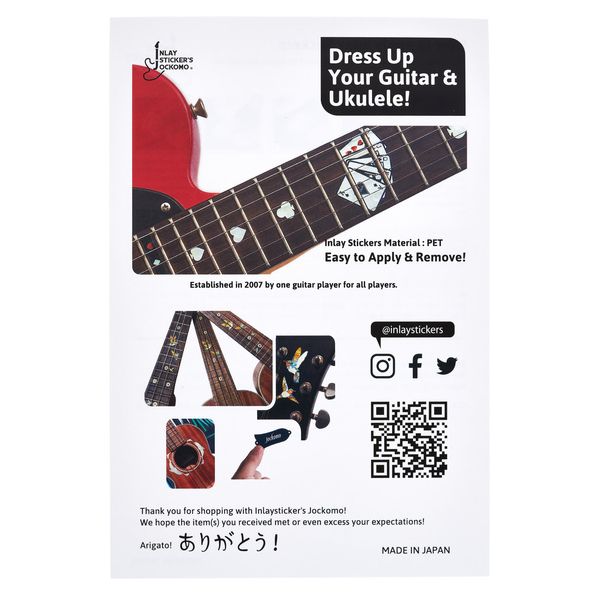 Jockomo Rosette Stripes Abalone Mix