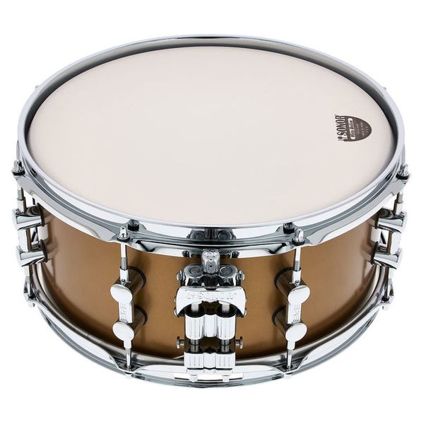 Sonor SQ1 13"x6" Snare Satin Gold