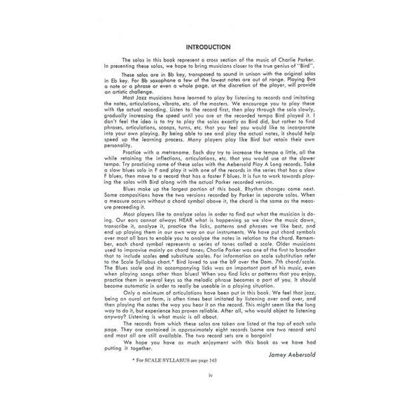 Atlantic Music Charlie Parker Omnibook Bb