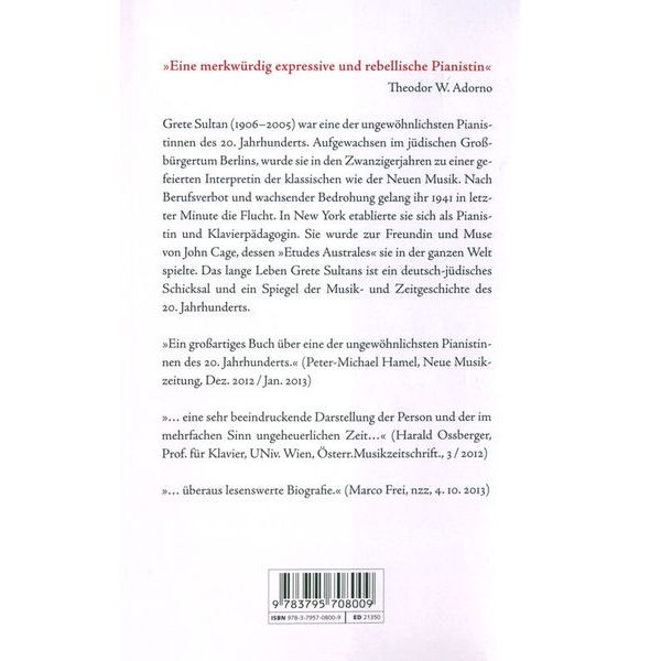 Schott Rebellische Pianistin